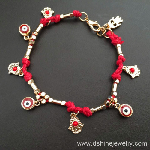 Handmade Lucky Turkey Evil Eye Wholesale Bangle Bracelet